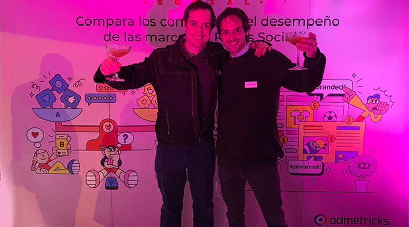 Os sócios fundadores da Admetricks, Felipe del Sol e Patricio del Sol (Foto: Admetricks / Blog)