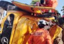 Bombeiros resgatam motorista que ficou preso nas ferragens