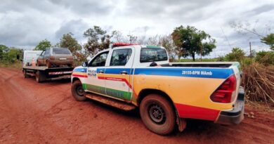 Polícia prendeu três homens pescando com tarrafa