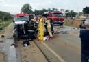 Quatro veículos batem na  MG-164; uma mulher morre