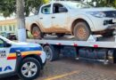 Abaeté: PM recupera picape Mitsubishi L200 roubada