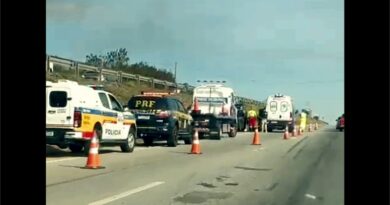 Acidente na BR-262 mata motociclista de 18 anos