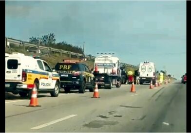 Acidente na BR-262 mata motociclista de 18 anos