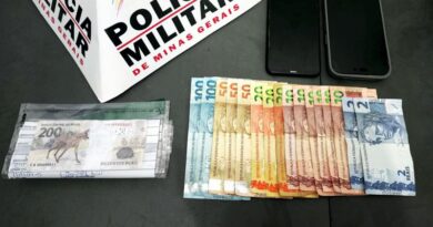 PM prende casal com R$ 18 mil em notas falsas