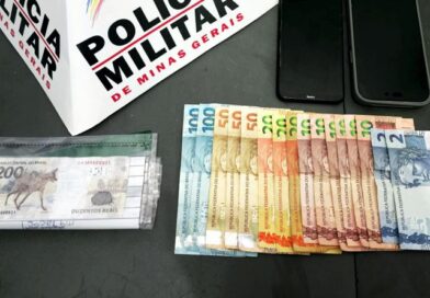 PM prende casal com R$ 18 mil em notas falsas