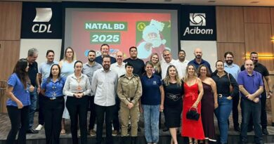 Acibom e Prefeitura lançam campanha Natal BD 2025