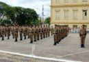 7° Batalhão: alunos-soldados fazem juramento à Bandeira