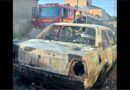 Incêndio destrói carro no bairro São Vicente