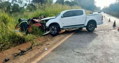 Tristeza na MG-164: batida deixou 1 morto e 4 feridos